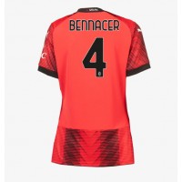 Dres AC Milan Ismael Bennacer #4 Domáci pre Ženy 2023-24 Krátky Rukáv